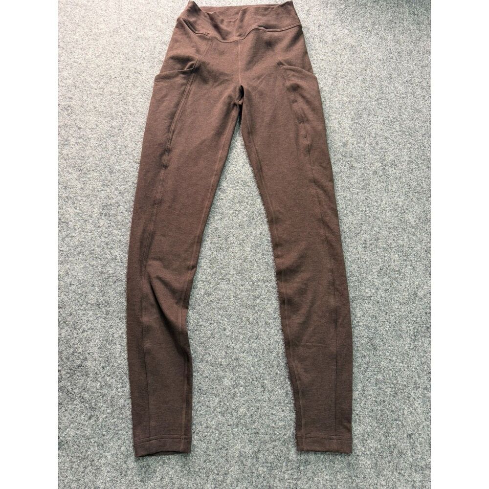 Lululemon Soft Sueded High-Rise Tight. Size 4. Inseam 28".